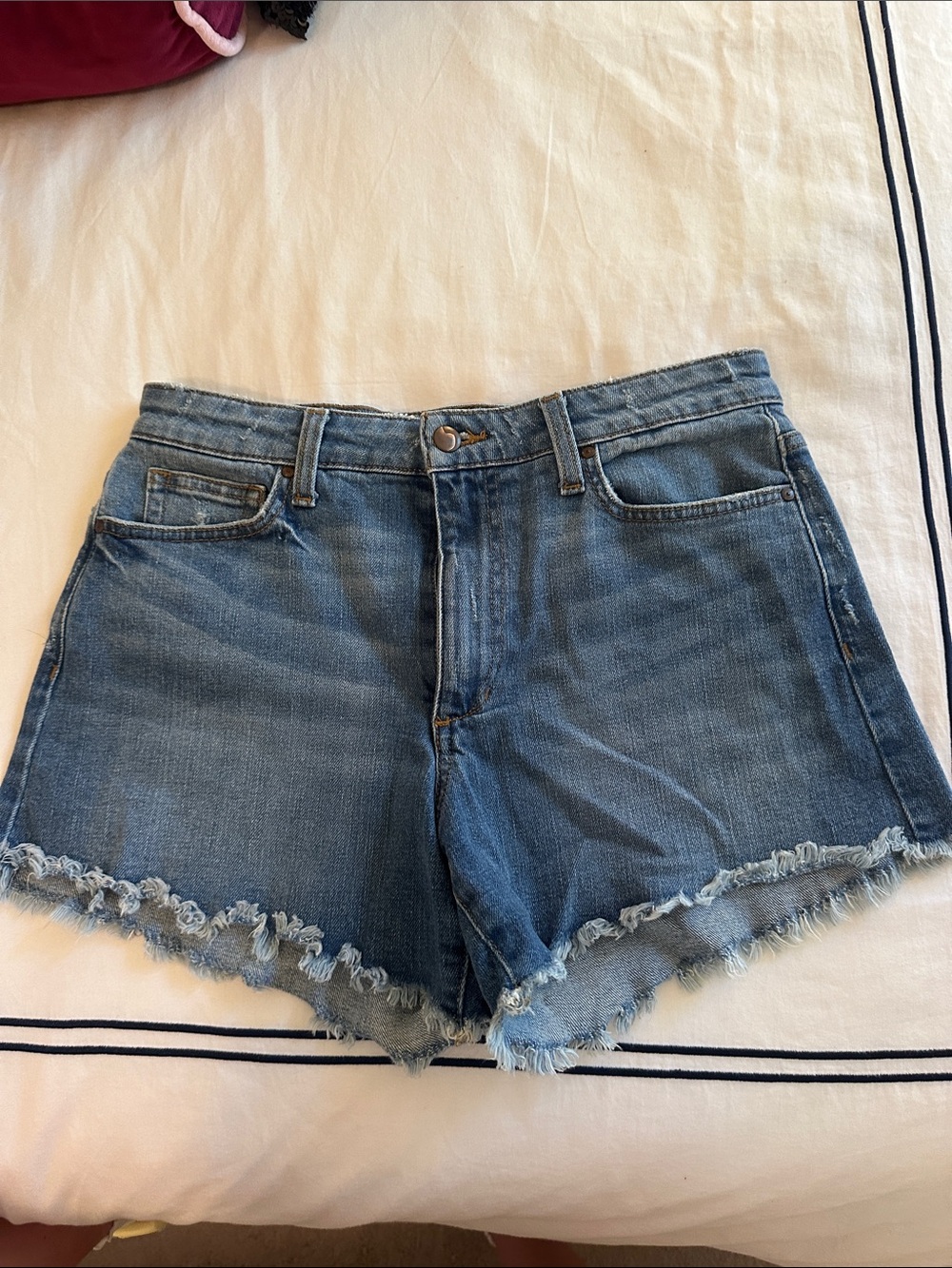 Joe's Jeans Blue Denim Cutoff Shorts